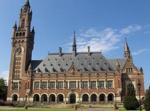 Peace Palace in Den Haag, Seat of the ICJ World Court