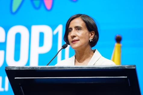 Susana Muhamad, Colombia's Environment Minister and president of COP16