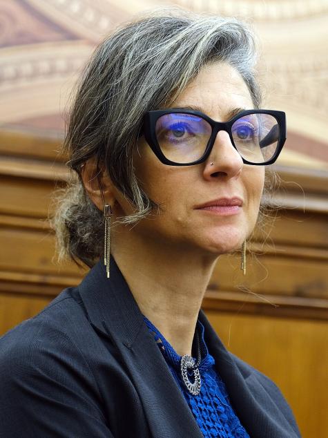 Image of Francesca Albanese the UN Special Rapporteur on the occupied Palestinian territories.